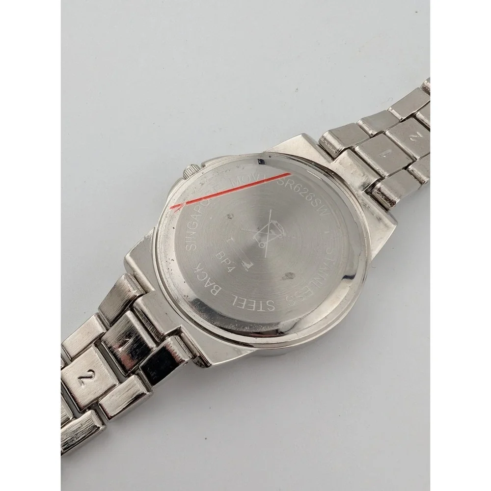 Avon Genuine 12 Diamond Accent Watch Pink Dial 8